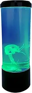 USB Jellyfish Lamp - LED Night Light USB 7 Color Changing Jellyfish Lamp | Small Mood Light Aquarium Light Lamp for Bedroom & Home
