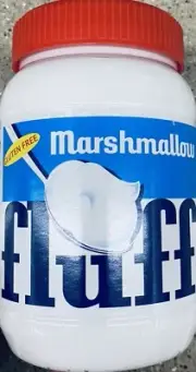NEW Marshmallow Fluff spread Gluten Free Fat Free 7.5 oz Tub - FREE SHIP