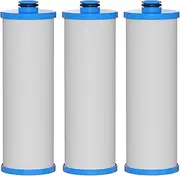 Vickmons KW1 RV Water Filter – High-Capacity Replacement Compatible with WaterPur KW1 Water Filter for Built-in RV Water Filtration Systems, 3-Pack