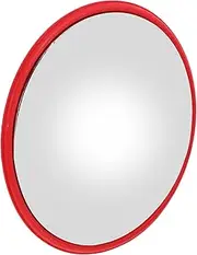 TEMPNAP Wide Angle Traffic Mirror Convex Corner Blind Spot Mirror for Wall Mounting Enhanced Visibility for Garage and Driveway Safety