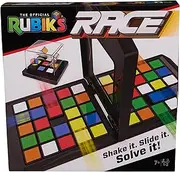 Rubik's, Race:Classic Fast-Paced Strategy Sequence Brain Teaser Travel Board Game Two-Player Speed Solving Face-Off, for Adults and Kids Ages 7 and up