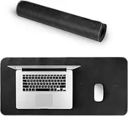 Londo Genuine Leather Extended Mouse Pad (Black)