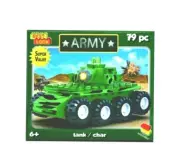 Army Tank Best Lock Military Vehicle Set Rare (Building- Block Toys)