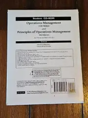 PEARSON EDUCATION OPERATIONS MANAGEMENT 11 EDITION PRINCIPLES OF OPERAT CD-ROM