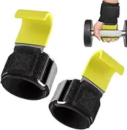 Wrist Straps for Weightlifting - Hand Grips Deadlift Hook - Adjustable Wrist Wraps Hooks for Strength Training Weightlifting Deadlifts Pull-ups