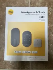 Yale Approach Lock with Wi-Fi + Keypad Touch + Yale Connect - Black Suede