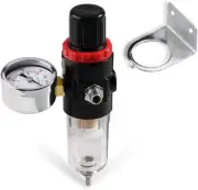 SAGUD Airbrush Compressor Air Pressure Regulator Mini Inline Filter Oil...