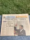 November 6, 2006 Financial Times “Saddam Sentenced To Hang” Full Paper *RARE*