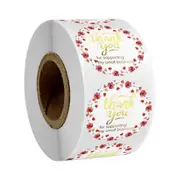 500pcs/roll Thank You for Supporting My Small Business Stickers Package Seal Labels