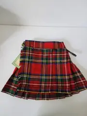 NWT Royal Stewart Red Tartan Kilt for Kids Tartan Plaid of Children's ages 1 & 2