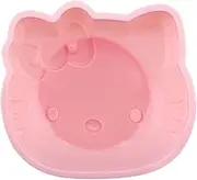 CHEFMADE Hello Kitty Cake Pan,8-Inch Non-Stick Silicone Cake Mold for Oven and Instant Pot Baking (Pink)