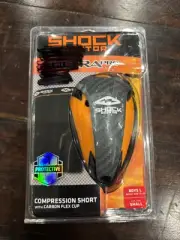 Shock Doctor Youth Large Ultra Pro Compression Shorts w/ Ultra Carbon FlexCup