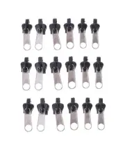 18 Pcs Universal Fix Zipper Repair Kit Replacement Zip Slider Teeth Zippers