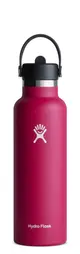 Hydro Flask 21oz標準口吸管真空保溫鋼瓶/ 酒紅色
