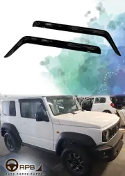 For Suzuki Jimny 18-on Logo Window Visor Guard Vent Deflector