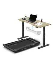 [LSG] Pacer M5 Treadmill and ErgoDesk Automatic Standing Desk 150cm in Oak/Black
