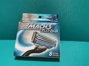 GILLETTE MACH 3 TUBOR 8CARTRIDGES