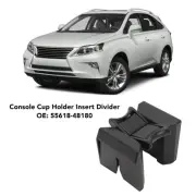 _Console Cup Holder Insert Divider Stable Support Plastic 55618‑48180 For RX350