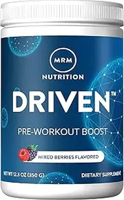 MRM Driven Pre-Workout Boost Mixed Berries 12 3 oz 350 g