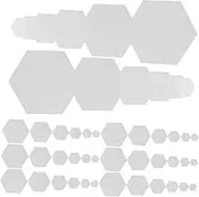 jojofuny 600 Sheets Quilting Paper Molds Templates for DIY Sewing Crafts Lightweight Easy to Use for Patchwork Projects Present for Craft Lovers