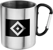 Hamburger SV HSV Coffee Mug with Carabiner Design