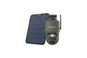 Reolink 4G LTE Dual-Lens Battery Security Camera with Pan Tilt Auto-Zoom Tracking, 4K Color Night Vision, TrackMix LTE + Solar Panel