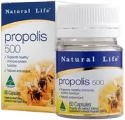 Natural Life Propolis 500mg Capsules 60 Caps
