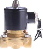 1pcs 1/8" 1/4" 1/2" 3/4" 1" BSP Electric Solenoid Valve DN6 DN8 DN15 DN20 DN25 N/C Pneumatic Valve for Water Oil Air 12V 24V 220V(DN20,12V)