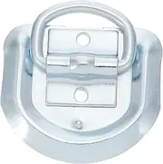 1Pc D Ring Anchor Floor Mounting Tie Down Hook Surface Mount Lashing Ring for Cargo Safety Chains Ropes Cables Design for Trailers and Trucks