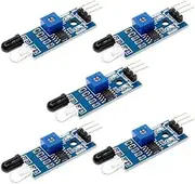5pcs IR Infrared Obstacle Avoidance Sensor Module for Smart Car Robot 3-Wire Reflective Photoelectric