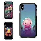 Hard TPU Case Squishmallo axolotl smiled For iPhone XS 11 12 13 14 15 16 Pro Max