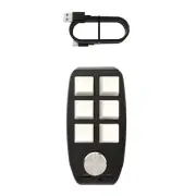 Plug&Play RGB USB Custom Keyboard Macro 6 Key Programming Keypad O