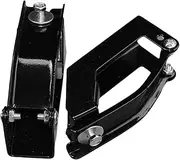 Alipis 2pcs Roof Rack Mounting Clips Durable Fixing Clamps for Cargo Carrier Easy Installation for Tube Roof Accessories
