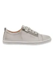 [Easy Steps] Whisper Light Grey Glove Sneakers