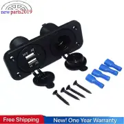 12V Car Cigarette Lighter Socket Splitter Dual USB Charger Power Adapter Outlet