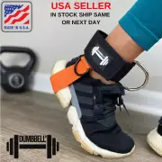 Ankle Gym Straps Glute 3 D-ring Exercises Machine