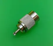 (1 PC) UHF Male Twist-On Connector for RG59, RG62 Cable - USA Seller