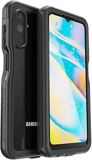 Samsung Galaxy A04S Waterproof Case, IP68 Full Sealed Underwater Protective Cover, Waterproof Shockproof Snowproof Dirtproof with Built-in Screen Protector for Samsung Galaxy A04S (Black)