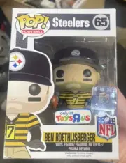 PITTSBURGH STEELERS BEN ROETHLISBERGER NFL Funko Pop! #65 RETIRED AND VAULTED TR