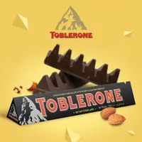 在飛比找PChome24h購物優惠-【TOBLERONE】瑞士三角黑巧克力(含蜂蜜及奶油杏仁) 