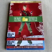 Home Alone 1 & 2 Lost In New York (Blu-ray, DVD, Digital NEW + Slipcover) Disney