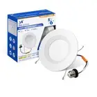 LED Recessed Lighting 6 Inch Retrofit,2700K/3000K/3500K/4000K/5000K,6 LED Can...