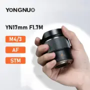 YONGNUO YN17mm F1.7M Large Aperture Auto Focus Lens For Olympus Panasonic M4/3