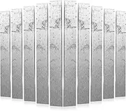 10 Pieces 12 x 1.5 x 1/8 Inch 1095 Knife Blanks Knife Blade Steel High Carbon Annealed Flat Stock Billets for Making Forging 1095 Steel Flat Stock for Making Supplies DIY Tool