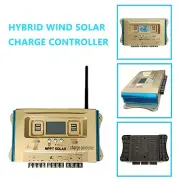 Hybrid Wind Solar Charge Controller 12V24V36V48V60V WIFI MPPT Battery Equalizer