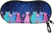 [JoyLamoria] Novelty Design Portable Glasses Case Ultra Light Neoprene Sunglasses Bag Eyeglasses Case