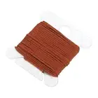 Braided Lift Shade Cord, 0.8mm 5.5 Yards Roman Shades Cord, Light Coffee