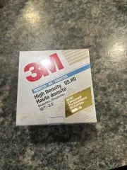 3.5" Floppy Disks, 10pk, 3M Brand, (NOS) and Factory Sealed. FREE SHIPPING