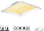 [MARS HYDRO] 2024 New TS1000 150 Watts LED Grow Lights for Indoor Plants, Patented Reflector Dimming Daisy Chain Sunlike Full Spectrum Growing Lamps for Seedlings Veg Bloom in 3x3 Grow Tent Greenhouse