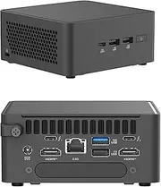 WEELIAO NUC 15 Pro Mini PC (NUC15CRHC7) Intel Core 7 240H,Up to 96GB DDR5, Intel Graphics, Wi-Fi 7, Bluetooth 5.4, PCIe Gen5 SSD, Compact AI Desktop Computer(32GB RAM,2TB SSD),Support Windows11 Pro